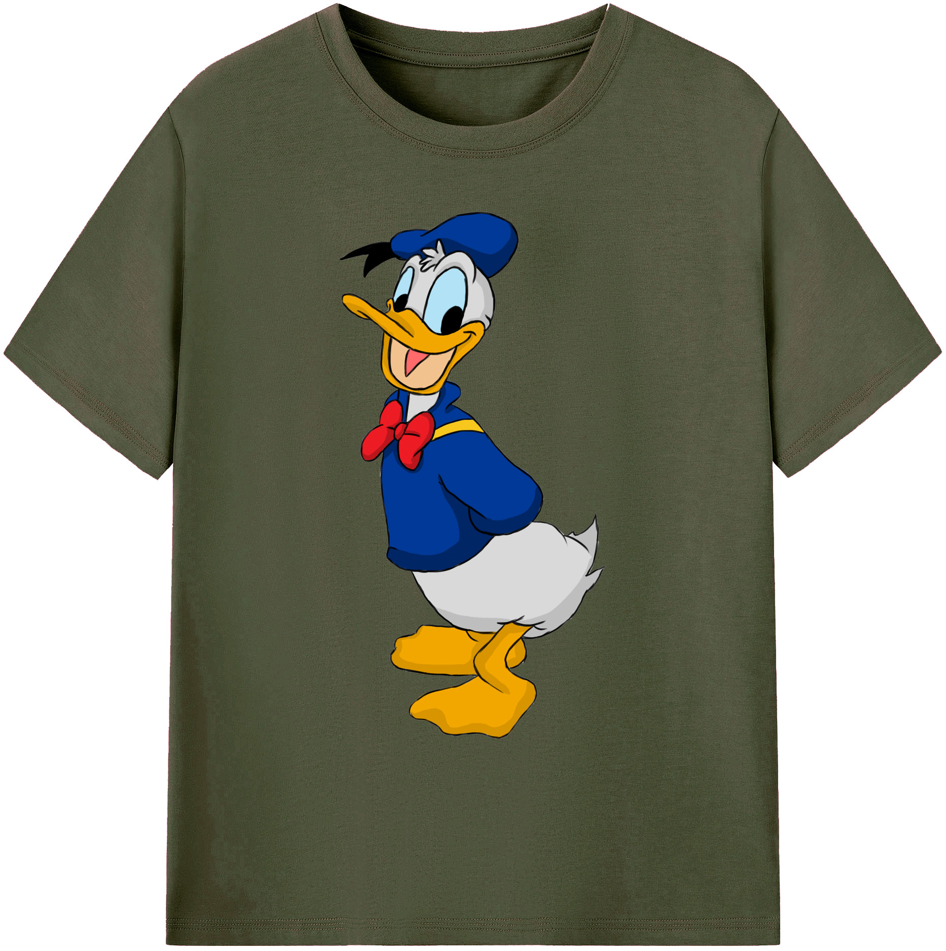 ミッキーマウス Mickey Mouse 綿100％ メンズ半袖Tシャツ｜肌触りやわらか＆通気性